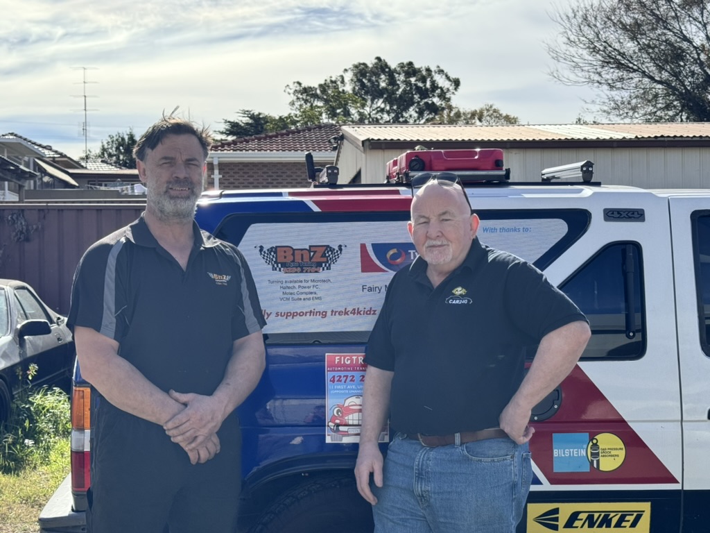 BNZ Automotive with the CAR240 support vehicle