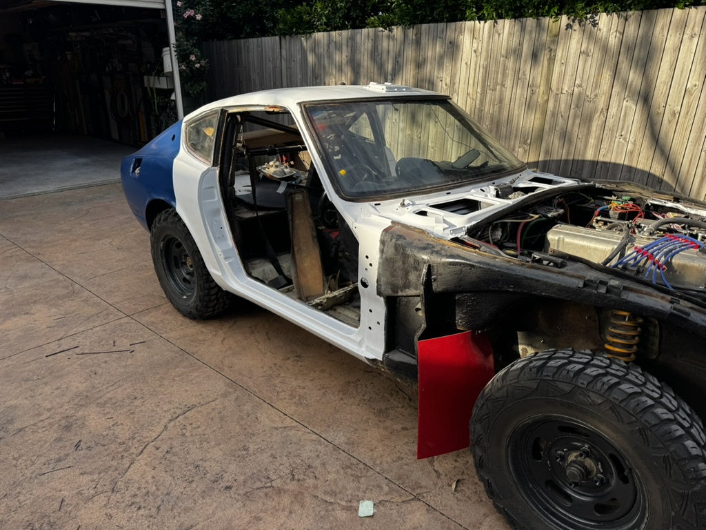 CAR240 bodywork preparation