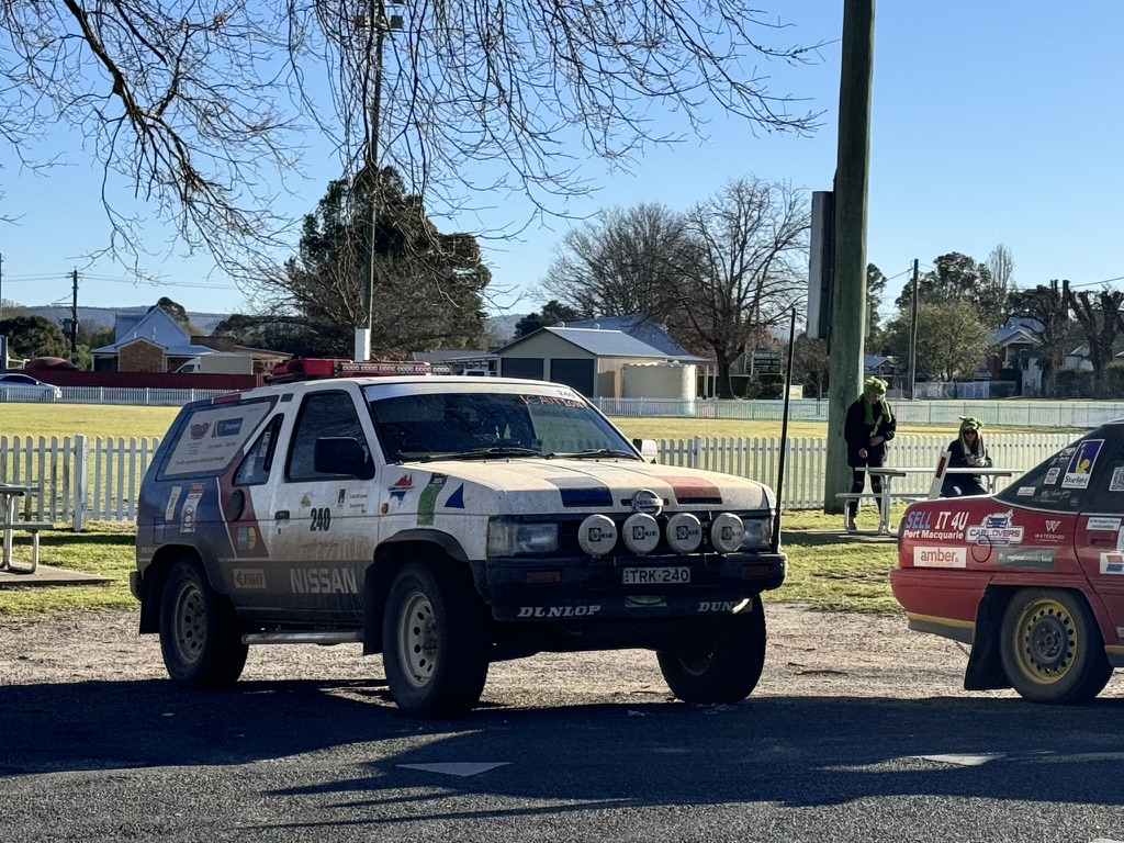 CAR240's earlier Trek4Kidz support vehicle
