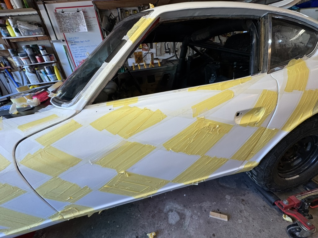 Masking pattern on CAR240